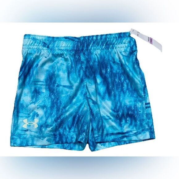 New With Tags Under Armour Shorts 9-12 Months Sugar Mint - Picture 1 of 2